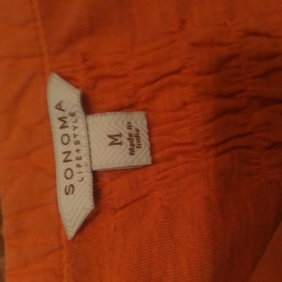 Sonoma Embroidered Top EUC M - Picture 5 of 6